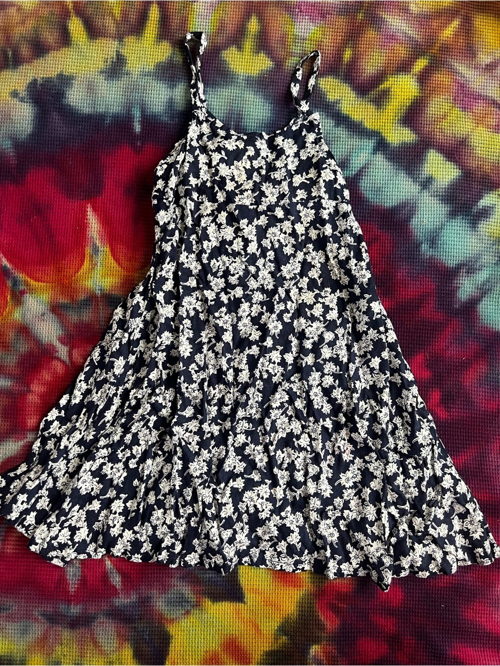 🤍 VTG 90s Floral Spaghetti Strap Dress 3T
